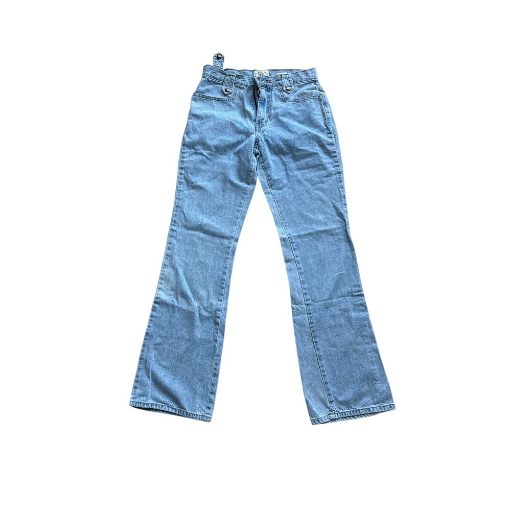 Vintage County Seat Light Wash Bootcut Flare Jeans W28 Y2K Western Farm Girl